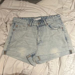 mom denim shorts